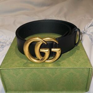 NEW GG MARMONT 2015 RE-EDITION WIDE BELT